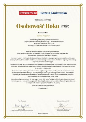 Osobowość Roku 2023