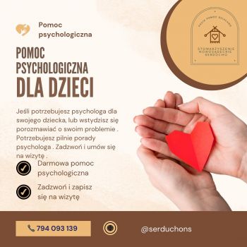 Pomoc psychologiczna dla dzieci