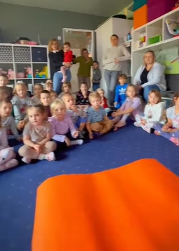 Dziś gościliśmy w Niepubliczne Przedszkole Edukacyjne w Nowym Sączu